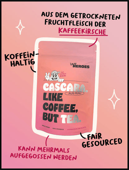3er Pack Cascara Single origin aus Peru 100% Arabica, 150g - Lazy Heroes GmbH - S - B036