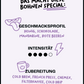Ein Poster mit der Aufschrift „Kenia und Guatemala Kaffeebohnen & Cascara Tee“, das Arabica-Bohnen der Lazy Heroes GmbH präsentiert.