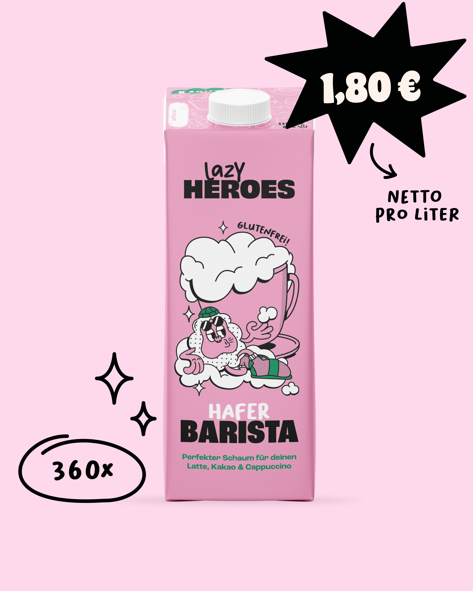 Hafer Barista 360er - Lazy Heroes GmbH - S - B044
